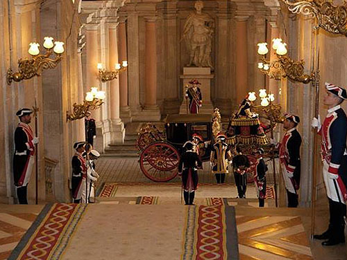 The Palacio Real (Royal Palace), Calle Bailén, s/n, 28071 Madrid, Spain - www.castlesandmanorhouses.com