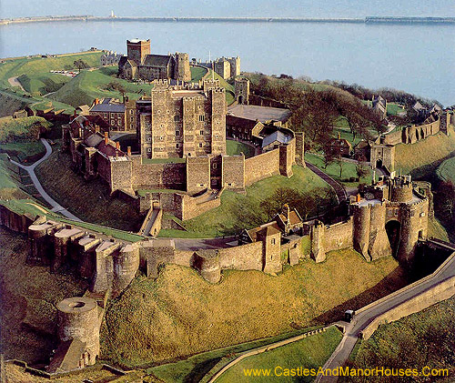 Dover Castle, Dover, Kent, England. - www.castlesandmanorhouses.com