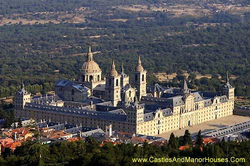 San Lorenzo de El Escorial, northwest of Madrid, Spain - www.castlesandmanorhouses.com