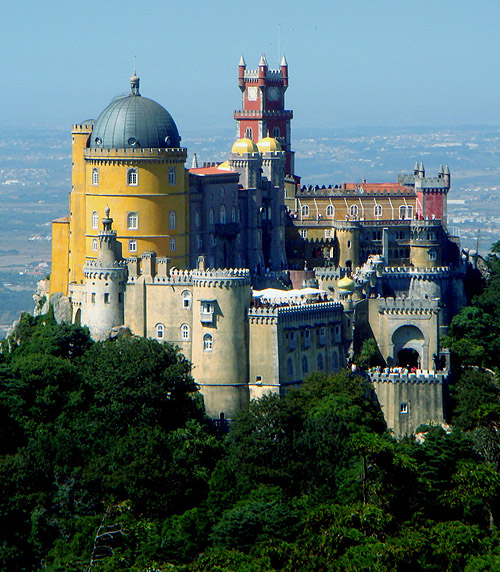 The Pena National Palace, São Pedro de Penaferrim, municipality of Sintra, Portugal. - www.castlesandmanorhouses.com