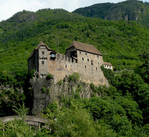 Castel Roncolo, territory of Ritten, near the city of Bolzano in South Tyrol, Italy. - www.castlesandmanorhouses.com