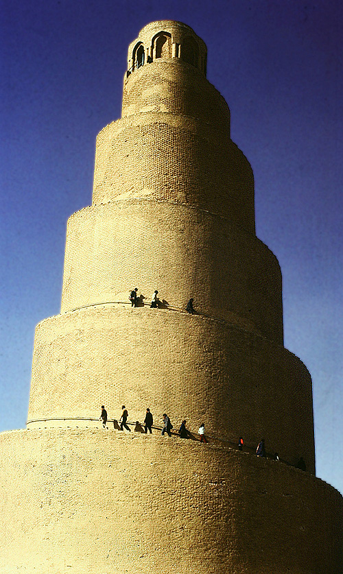 Minaret of Great Mosque, Samarra, Iraq - www.castlesandmanorhouses.com