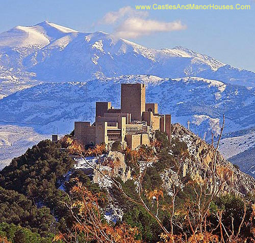 Saint Catalina's Castle (Castillo de Santa Catalina), Cerro de Santa Catalina, overlooking the city of Jaén, Andalusia, Spain - www.castlesandmanorhouses.com