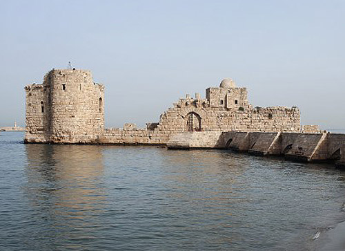 Sidon Sea Castle, Crusader Castle, Sidon, Lebanon - www.castlesandmanorhouses.com