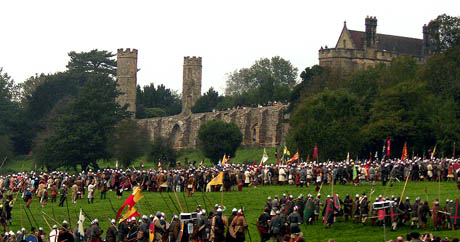 medieval jousting arena